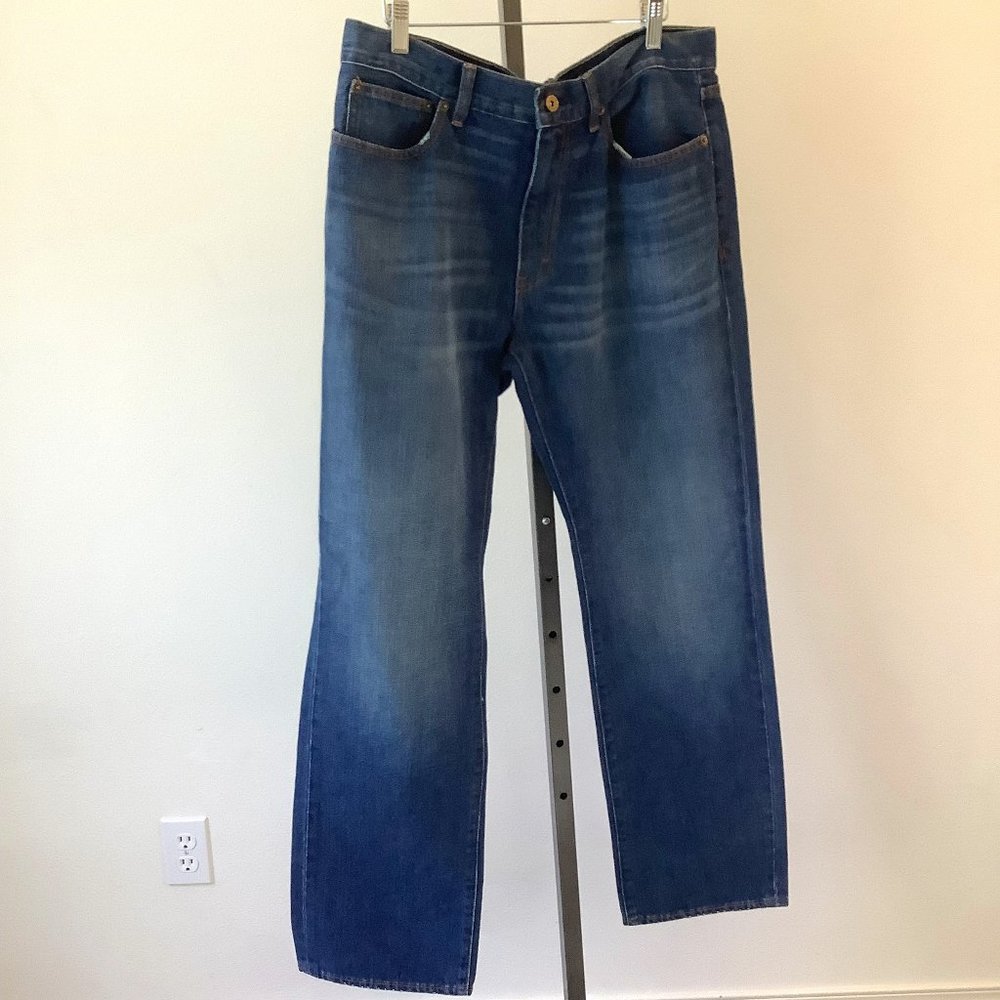 NWT J.Crew Factory Men's Vintage Slim Straight Jean Size 35x32
